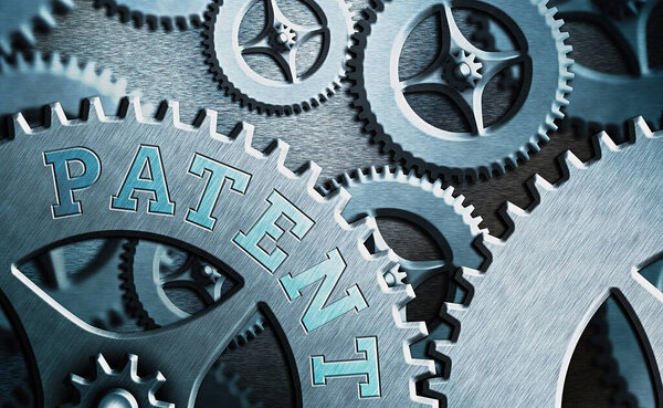 Text sign showing Patent. Conceptual photo government authority or licence conferring a right or title.