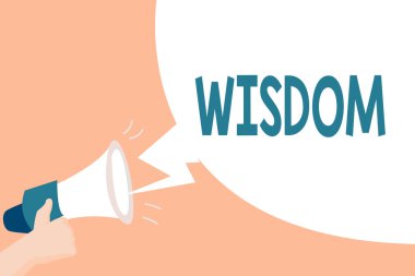 El yazısı Bilgelik metni. Kalite kavramının anlamı tecrübe sahibi olmak ve iyi muhakeme etmek. Ses Efekti ve Boş Yayın Baloncuğu ile Hu Analiz El Tutma Megafonu..