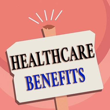 Sağlık hizmetleri yararları el yazısı metinleri. Konsept, çalışanlara sağlanan aylık adil piyasa değeri anlamına geliyor. Boş Eski Kullanılmış İmza Postasına Geometrik Şekil Yarısı Tek stantlı.