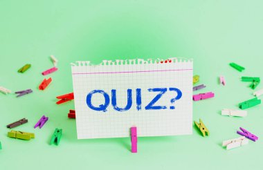 Kelime yazma metin Quiz Soru. Bireyler veya takımlar arasındaki rekabet olarak bilgi testi için iş kavramı.