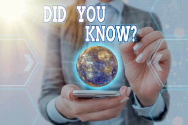 El yazısı. Soru Bildin mi? Bu görüntünün unsurlarının Nasa tarafından desteklendiğini bilip bilmediklerini sorduğunuzda bunun anlamı nedir?.