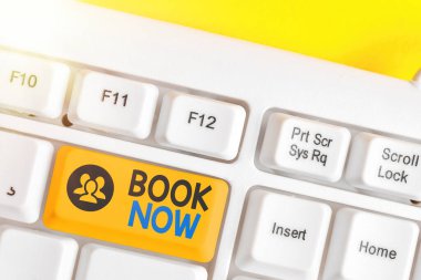 Book Now 'ı gösteren bir not yazıyorum. İş fotoğraflarının gösterileceği kesin, çünkü çoktan satın almışsınız..