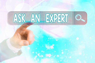 Kelime yazma Uzmanı Sor. Kuralları anlayan ve kabul eden onaylama için iş kavramı.