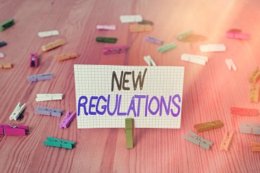 El yazısı metin Yeni Düzenlemeler. Kavram anlamı kurallar hükümet düzeni kontrol bir şey yapılan yaptı.