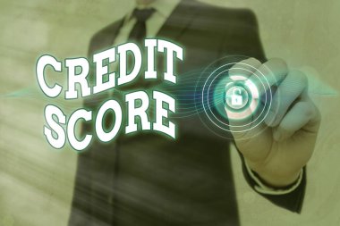 El yazısı kredi notu puanı. Konsept demek, bireysel tefecilerin kredi değerini temsil eder..