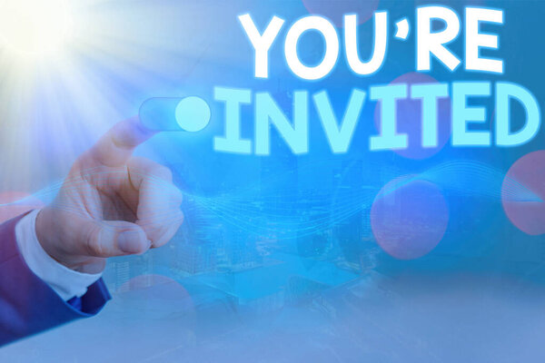 Консервативное написание от руки, показывающее, что вас снова пригласили. Деловой фото текст сделать вежливый дружеский запрос к кому-то пойти куда-нибудь
.