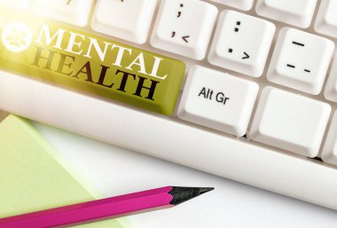 Akıl Sağlığını gösteren bir not yazıyorum. İş fotoğraflarında, bireylerin psikolojik durumları göz önüne alındığında,.