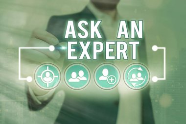 Kelime yazma Uzmanı Sor. Kuralları anlayan ve kabul eden onaylama için iş kavramı.