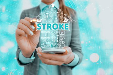 Kelime yazma Vuruşu. Kan akışının kötü olması nedeniyle hastaların bilincini kaybetmesi konsepti.