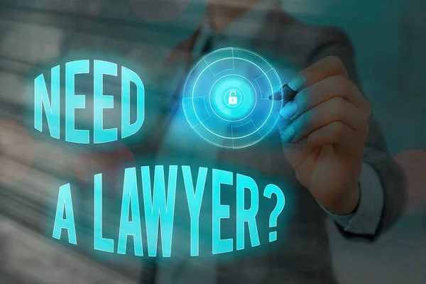 문서 작성에는 변호사의 질문 이 필요하다. 법적 인 문제나 논쟁 이 필요 한 사람에게 물어 보는 사업 개념. — 스톡 사진