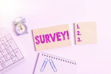 El yazısı Anketi. Kavram, önceden tanımlanmış boş bir grup kağıdından veri toplamak için kullanılan ve üzerinde saat ve pc klavye bulunan bir kopya alanı olan araştırma yöntemi anlamına gelir.