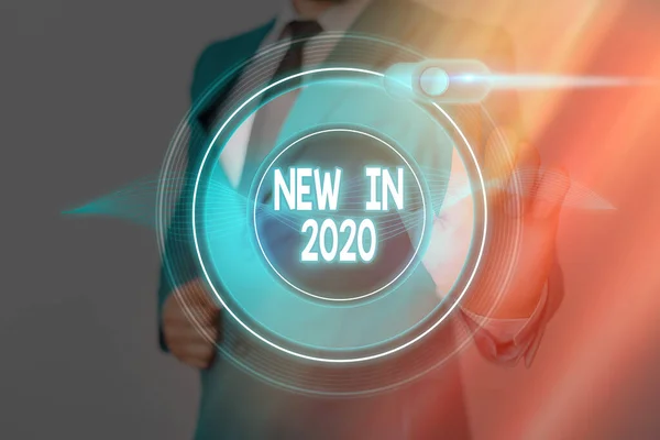 Word writing text New In 2020. Business concept for what will be expecting or new creation for the year 2020. — Stock Photo, Image