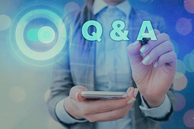 El yazısı, soru-cevap metni. Kavram, birinin sorulara cevap verdiği bir zaman aralığı ya da durum demektir..