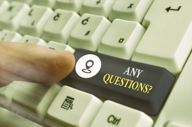 El yazısı herhangi bir soru sorusu. Kavram derken, bir kişiye bir şey hakkında soru sormak için yazma emri diyorsunuz..