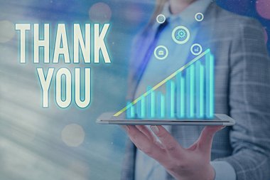 Kelime yazma metni Teşekkür ederim. Bir hediye veya hizmeti kabul ederken kullanılan kibar bir ifade için iş kavramı.