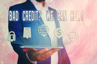 El yazısı kötü kredi sorusu Yardım Edebiliriz. Pozitif ödeme geçmişi elde etmek için önerilen yardım kavramını kabul et.