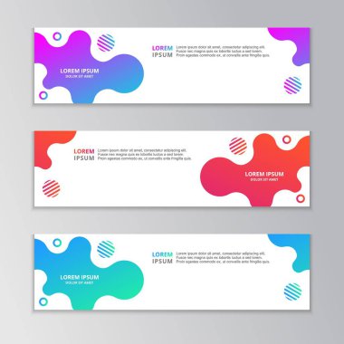 Soyut Sancak Şablonu, Modern Tasarım Arkaplanı, Dinamik Akışkan Gradyanı