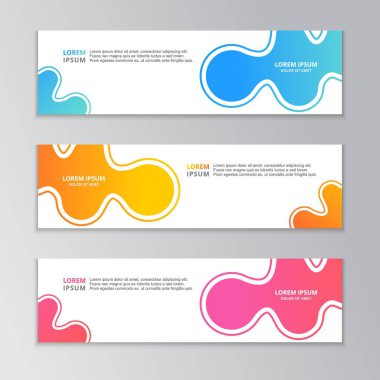 Soyut Sancak Şablonu, Modern Tasarım Arkaplanı, Dinamik Akışkan Gradyanı