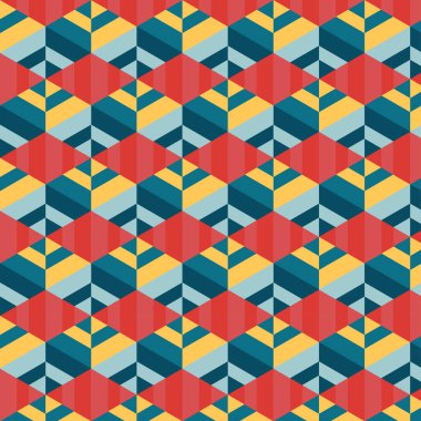 geometrik arka plan vektör çizim.