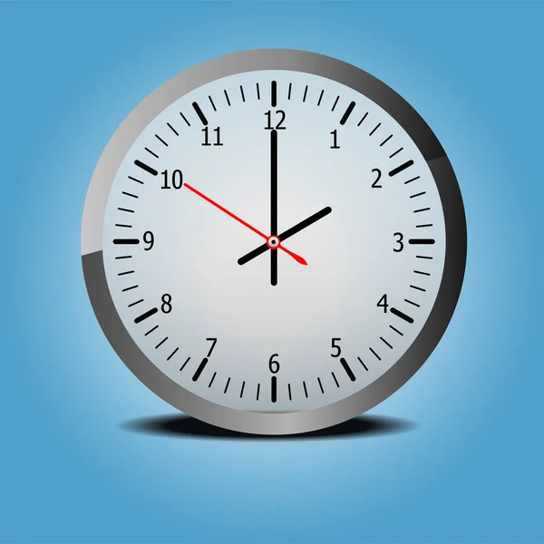 Vettore icona orologio — Vettoriale Stock