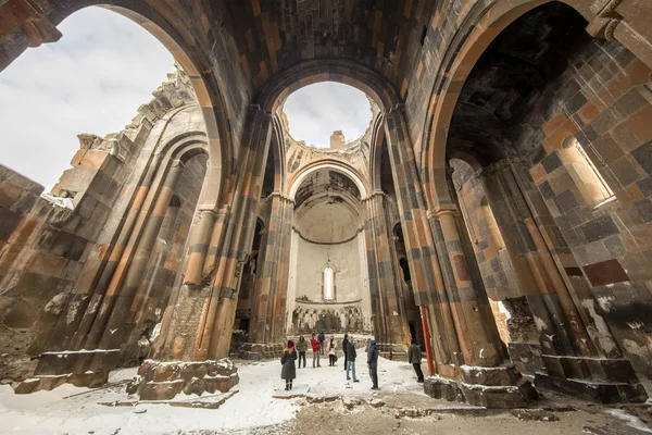 Mosquée Carhedral Fethiye à Ani ville antique, Kars, Turquie — Photo