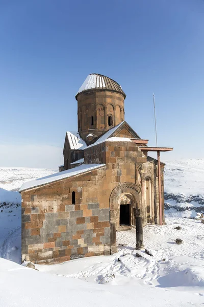Tigran Honents kyrka i Ani antika staden, Kars, Turkiet — Stockfoto