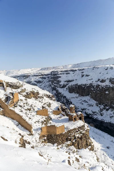 Hripsime monestry in ani antike Stadt, kars, Türkei — Stockfoto