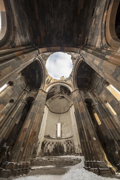 Carhedral Fethiye Mosque in Ani ancient city, Kars, Turkey — Stock Photo, Image