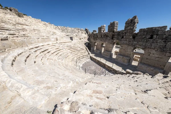 Odeon van Kibyra oude stad in Burdur, Turkije Rechtenvrije Stockfoto's