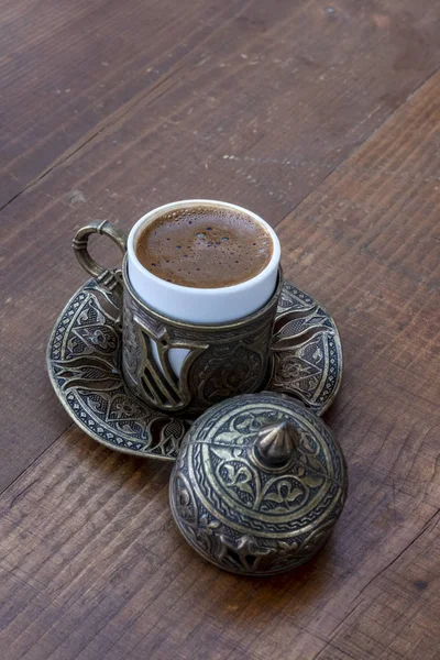Чашка турецкого кофе — стоковое фото