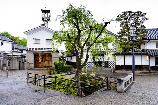 Kurashiki, Japão - 28 de abril de 2014: Vista da área histórica de Bikan — Fotografia de Stock