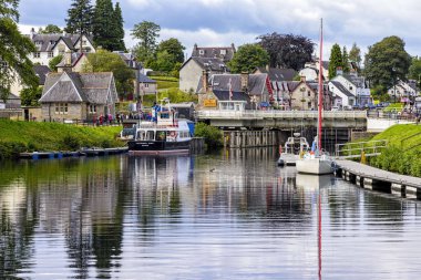 Caledonian kanal Fort Augustus, İngiltere