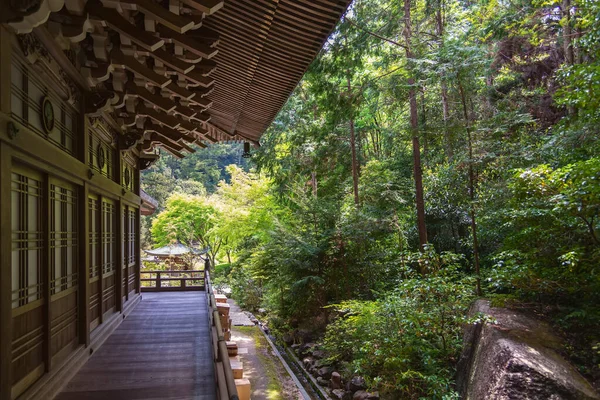 Itsukushima 2014 Maniden Hall Forest Daisho Temple Complex 이곳은 이축성 — 스톡 사진