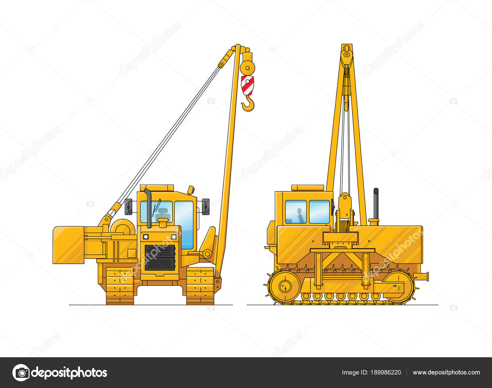 スタッカー クレーンストックベクター ロイヤリティフリースタッカー クレーンイラスト Depositphotos