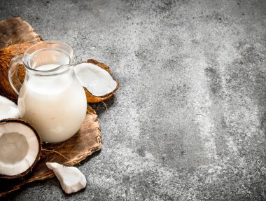 Hindistan cevizi sütü.