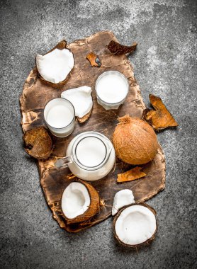 Hindistan cevizi sütü.