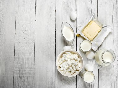 Taze süt ürünleri