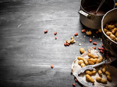 Taze çikolata tereyağı .