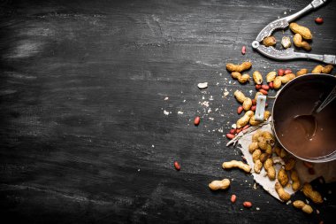 Taze çikolata tereyağı .