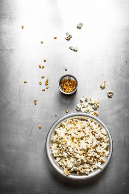 Patlamış mısır kase.