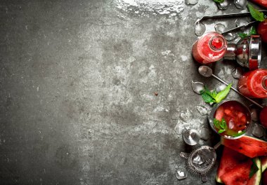 Nane ile karpuz chocktail