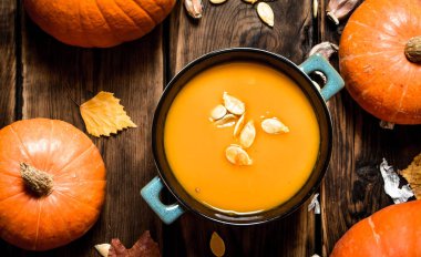 taze kabak çorbası.