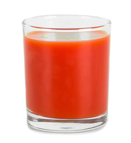 Copo de suco de tomate . — Fotografia de Stock