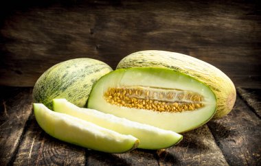 Olgun taze kavun.
