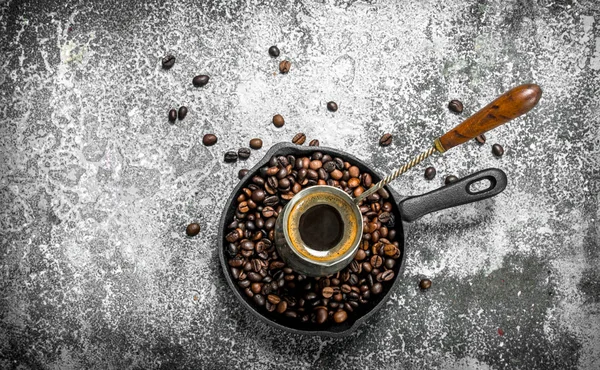 Frischer Kaffee in der Türkei. — Stockfoto