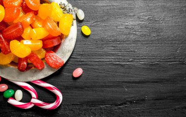 Farklı bebek tatlılar kase.