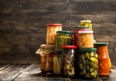 Çeşitli sebze ve meyveleri korumak.