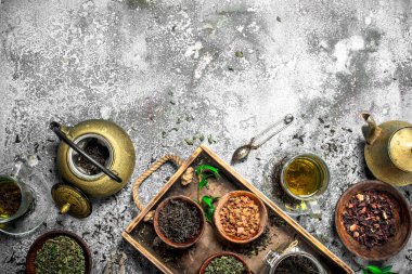 Güzel kokulu Çin çay.