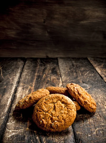 Oat fresh cookies . — Stock Photo, Image