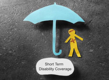 Short Term Disability concept clipart